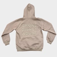 Image 1 of Broke Disney Adult Hoodie