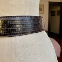 Image 18 of Montana Silversmiths German Silver Leather Western Belt