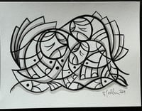 Image 1 of Ink & Brush Sketch S