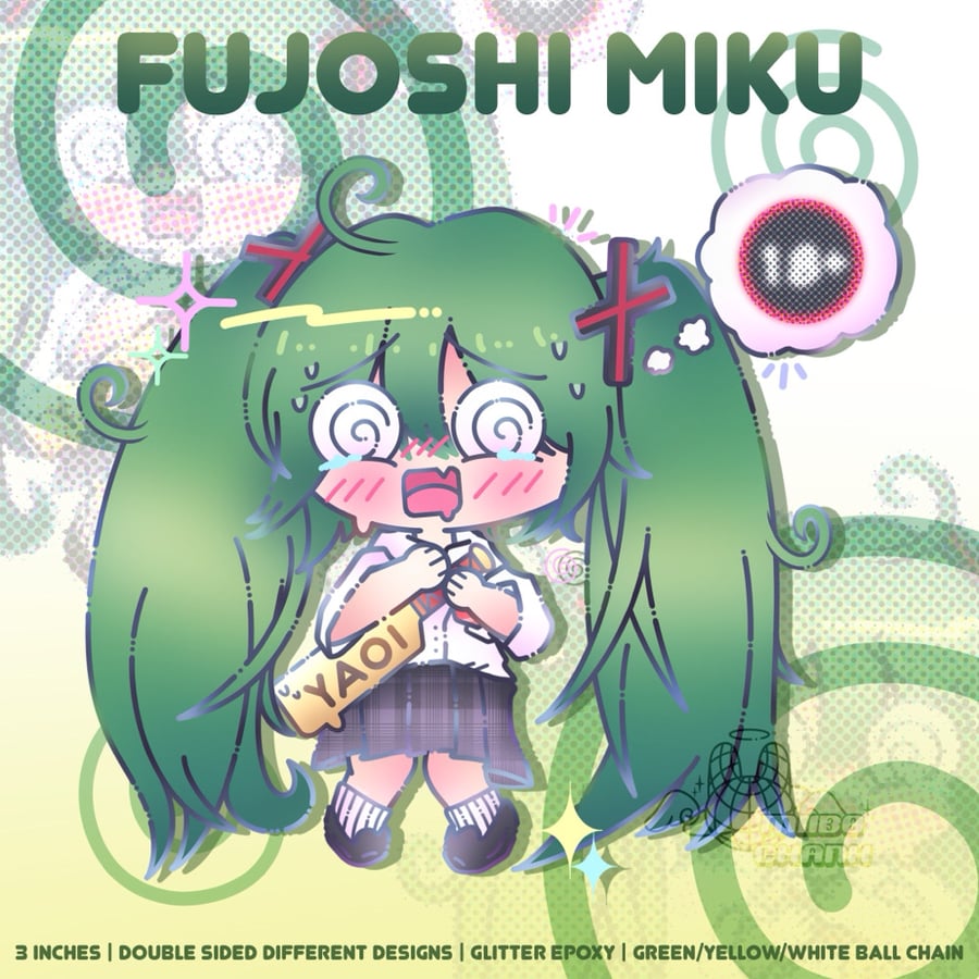 Image of Fujoshi Miku  | Acrylic Charm
