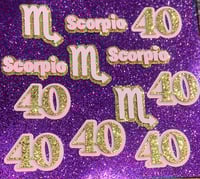 Image 2 of Zodiac cupcake toppers