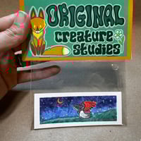 Image 2 of Red Moon - Original Creature Study