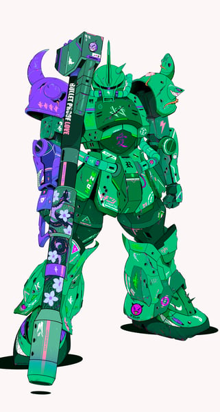 Image of Bulletproof Love (Purple/Green) limited 