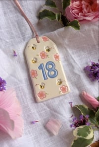 18 birthday label 