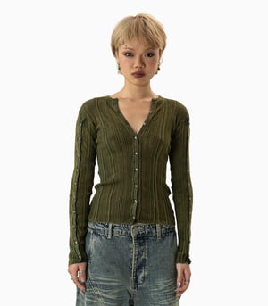 Image of PROTÉMOA - Touch Grass Cardigan