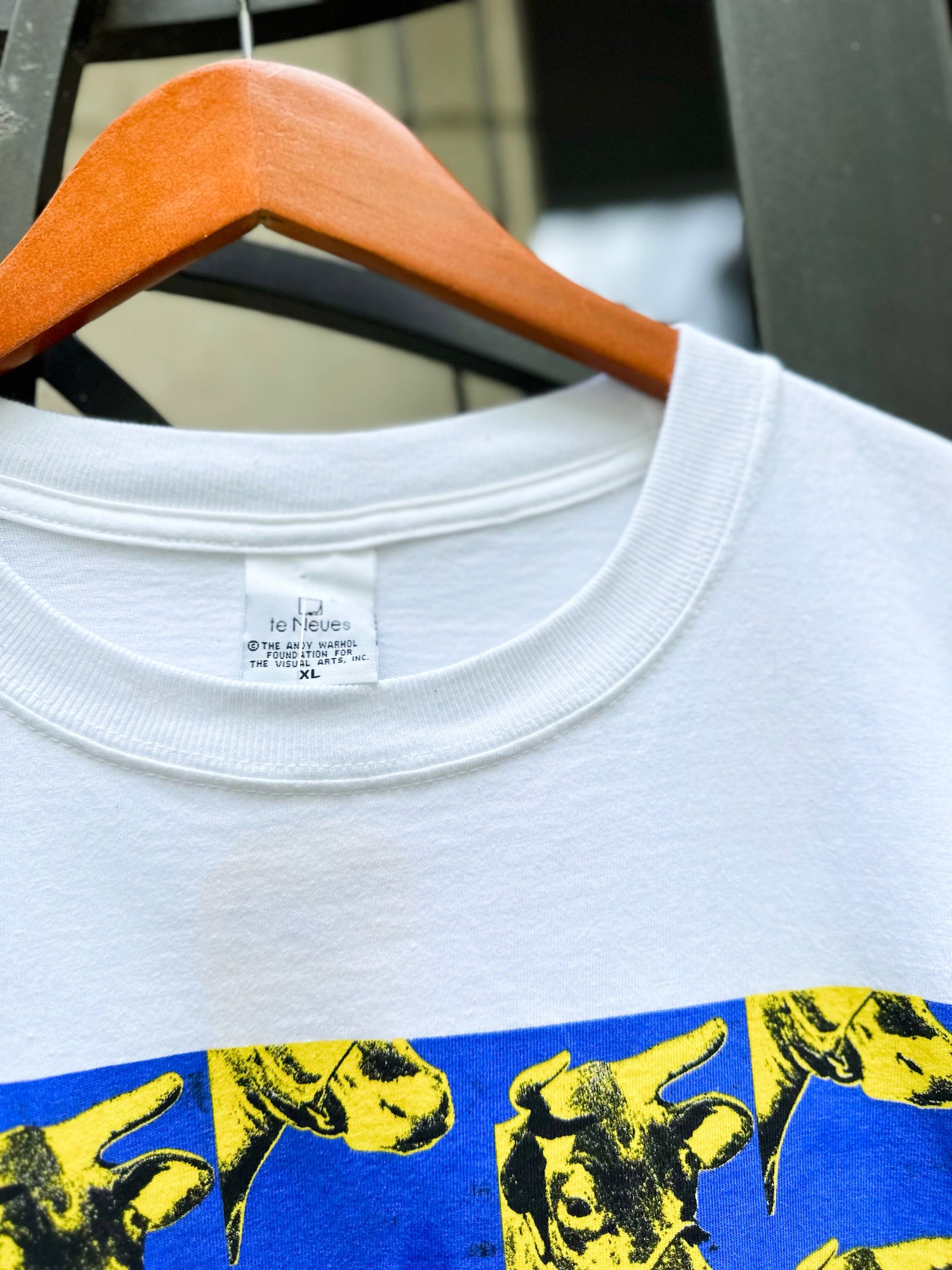 Standout Vintage — 1996 Vintage ANDY WARHOL Cow Wallpaper Art Tee 