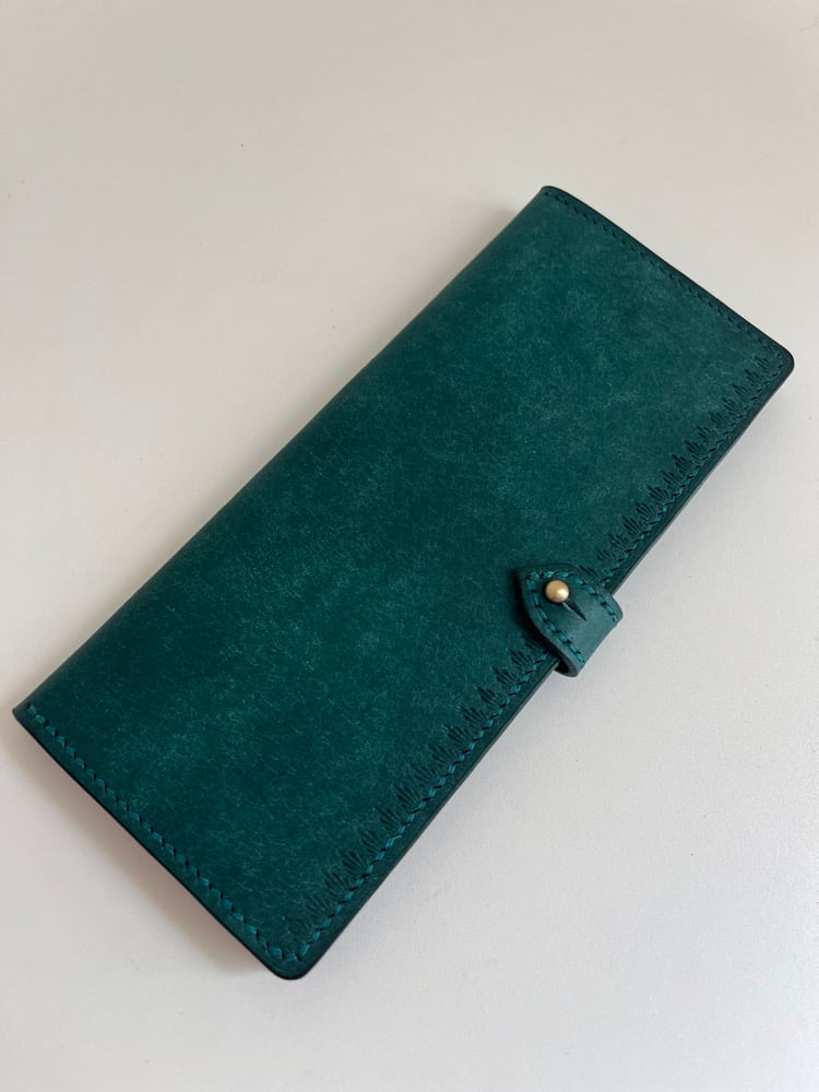 Image of Ortensia Pueblo Long Wallet (8-Pocket)