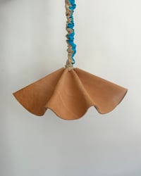 Image 1 of Sculpted leather shade 50cm