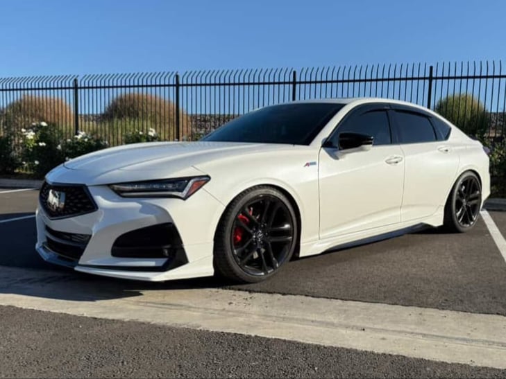 Image of SWA X ANC (2021+) ACURA TLX [3 PCS] FRONT BUMPER LIP 