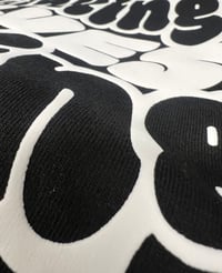 Image 2 of *PUFF PRINT*OVER THINKING SOLVES NOTHING TEE 