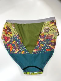 Image 2 of XL Scrappy High Rise Cheeky Undies READY TO SHIP