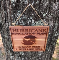 Image 4 of Hurricane Evacuation sign