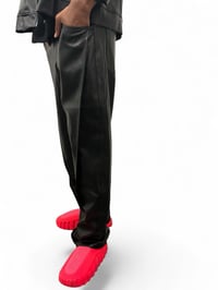 Image 4 of Baggy Leather Pant 2 
