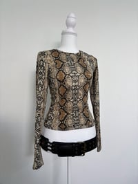 Image 1 of 00s Snake shirt // S