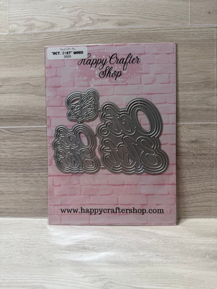 Image of "Oct. 31st" Word Set