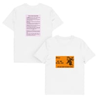 Image 2 of Unisex organic cotton t-shirt (get out of hell free card)