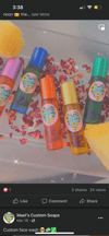 Rose oil Roller 