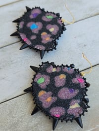 Image 3 of Black Gold earrings 