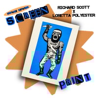 Image 1 of Blue Colin Screen Print