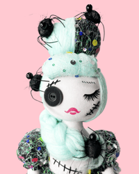 Image 4 of RESERVED FOR ANGEL MEDIUM ART DOLL SPIDER SIS