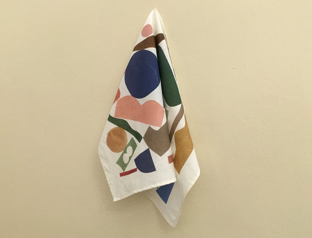 Image of SHAPES TEA TOWEL