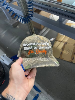 Camo Reconstructed Hat