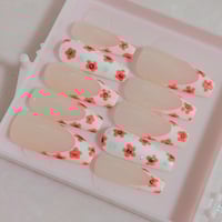 Image 2 of Floral French Tips