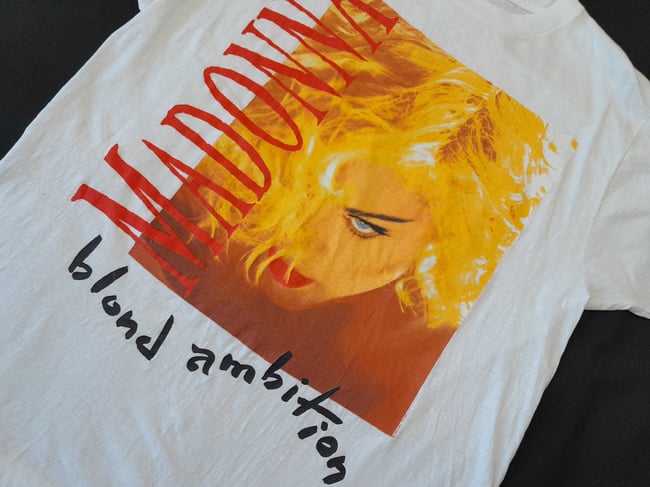 1990 Madonna Tour T-Shirt