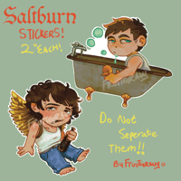 Image of LIMITED saltburn stickers mini-pack!