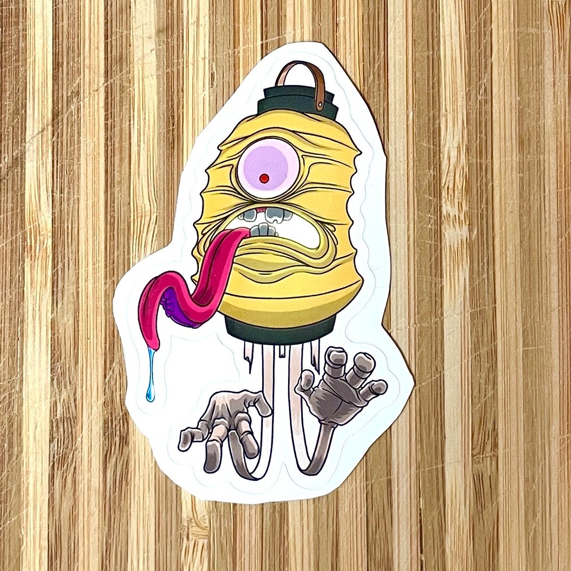Image of Chōchin-Obake • Yōkai Sticker
