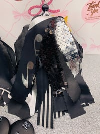 Image 6 of Music  Print  Tassel Earrings set