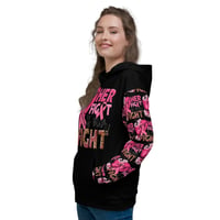 Image 3 of Black Unisex Her Fight Is Our Fight Hoodie