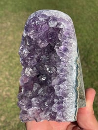 Image 8 of Amethyst Base Cut Polished Edge #2021