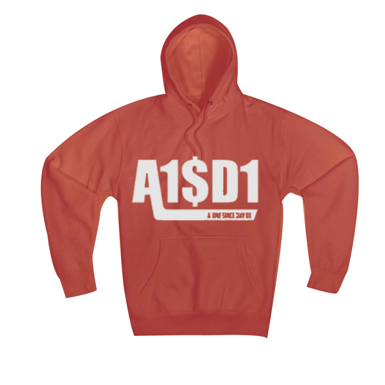 Image of A1$D1 HOODIE (RED X WHITE)