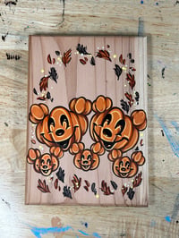 RTS Wood Art- Personalized Pumpkin Patch Pals Family Of 5