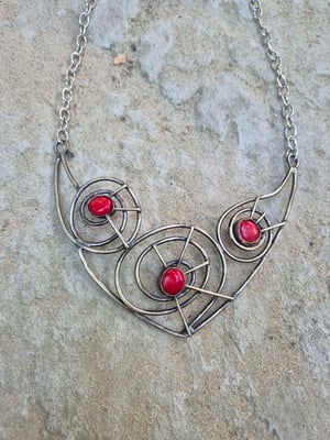 Red necklace 