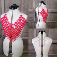 Image 4 of HEART top (red acrylic)