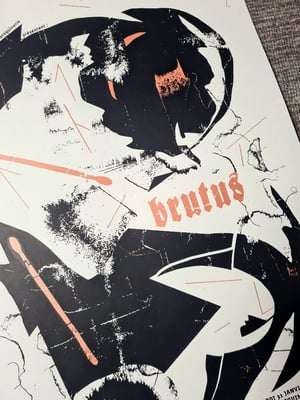 BRUTUS (gigposter Paris 2023)