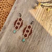 Image 2 of Hiraeth earrings - Desert no.2