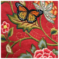 Image 2 of Garden Party Zippertop Pocket With Crossbody Strap