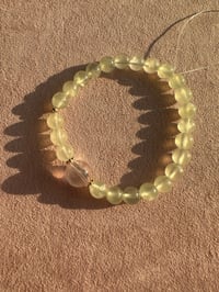 Image 4 of Prehnite 葡萄石粉阿赛手链