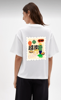 T-shirt timbre Hanoï