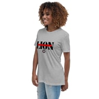 Image 5 of Women's Lion Mentality(black logo) Relaxed T-Shirt