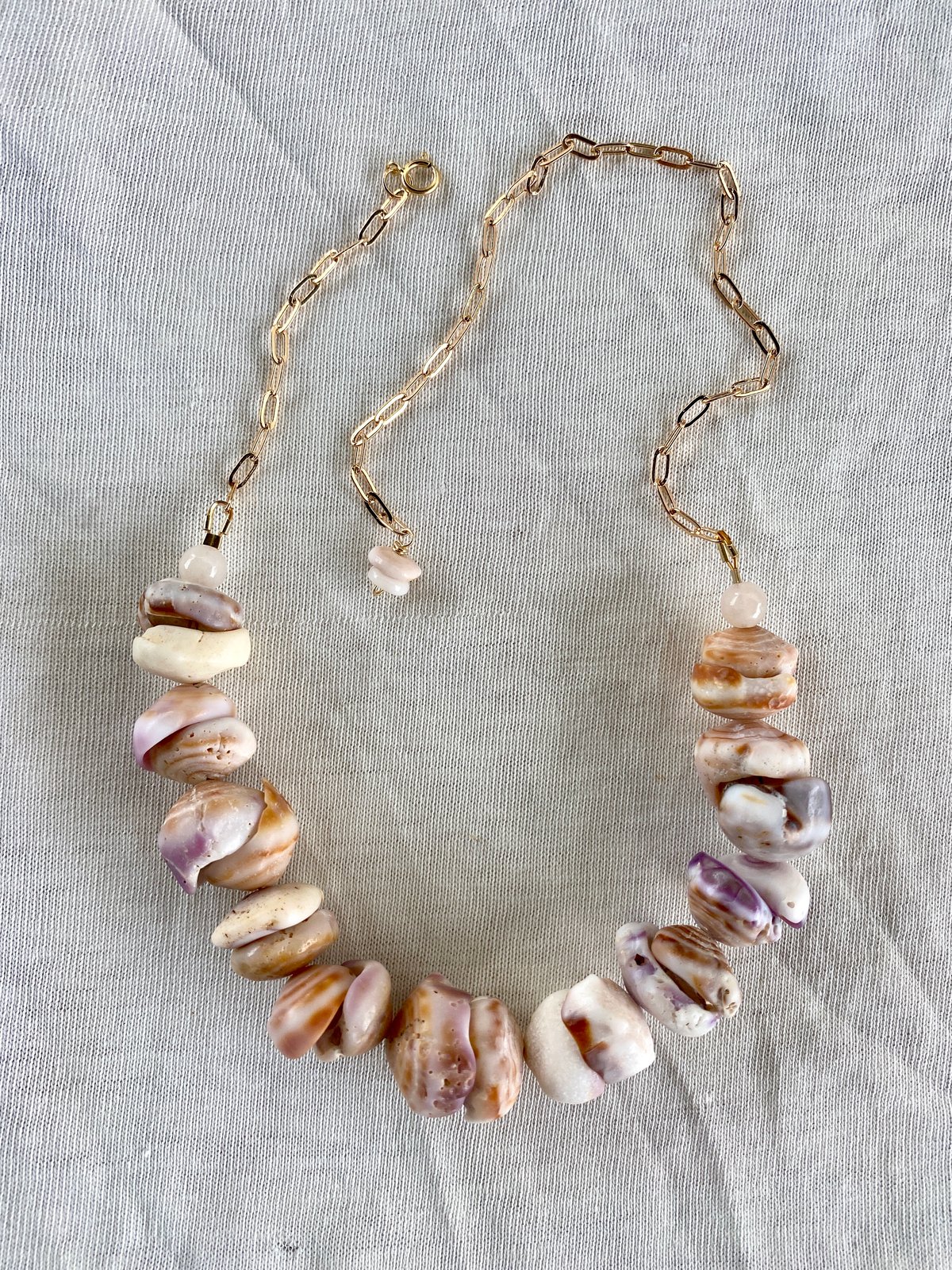 Braw Puka Shell Necklace for Women Handmade Clam Chips India | Ubuy