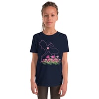 Image 4 of A Girl's Dragon, Youth Short Sleeve T-Shirt
