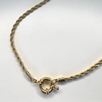 Image 1 of The "Olympia" 4mm Rope Necklace choker