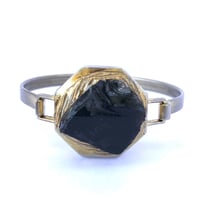 Image 1 of opulent obsidian bracelet