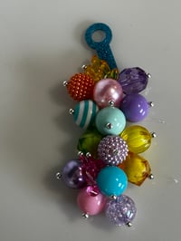 Image 6 of Warm Serene Brushstrokes Dinosaur Tumbler Accessory Set | Bow, Straw Bauble & Bracelets