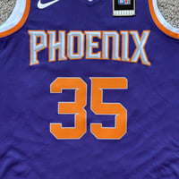 Image 4 of NIKE PHOENIX SUNS KEVIN DURANT #35 ICON EDITION SWINGMAN JERSEY MENS SIZE LARGE PURPLE NEW