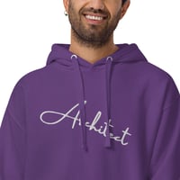 Image 20 of Architect Embroidered Premium Unisex Hoodie